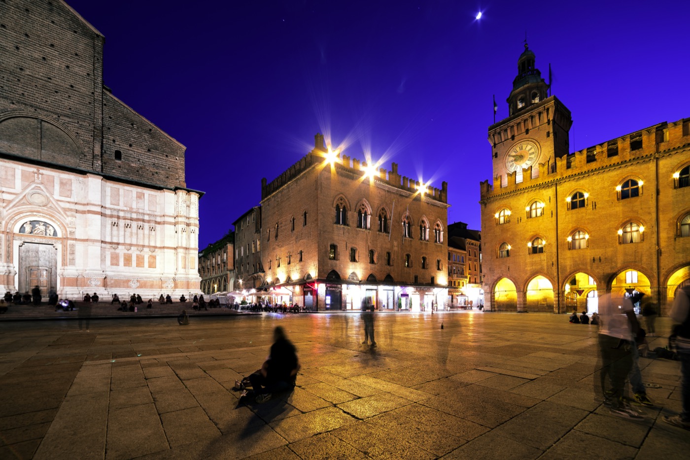 Piazza Maggiore in Bologna