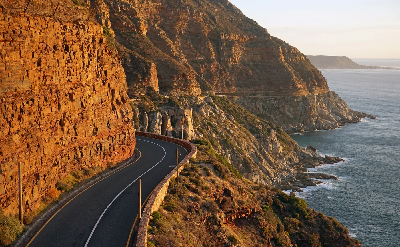 Chapman's Peak Drive along the Cape Peninsula coast