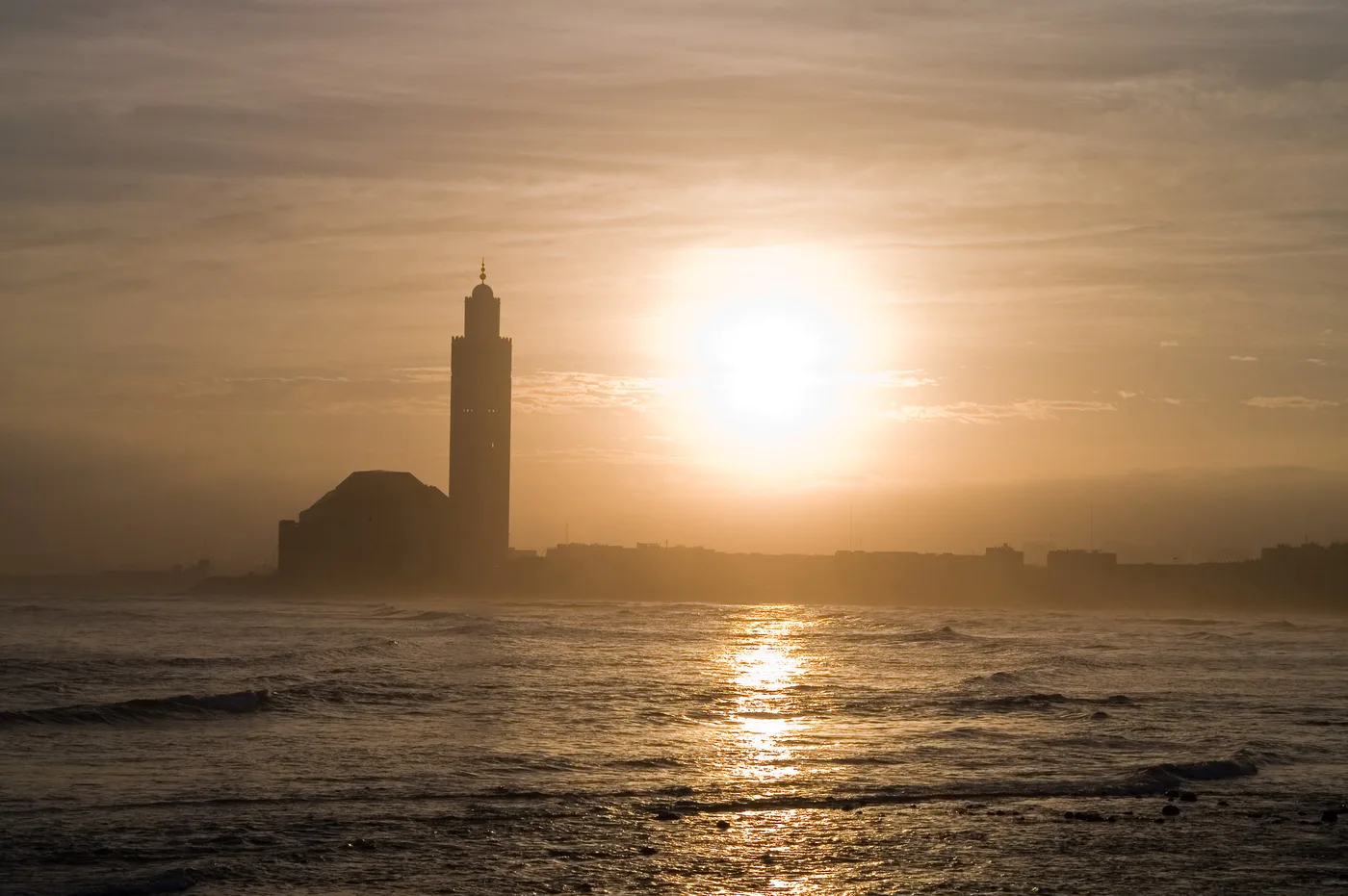 Hassan II Mosque in Casablanca