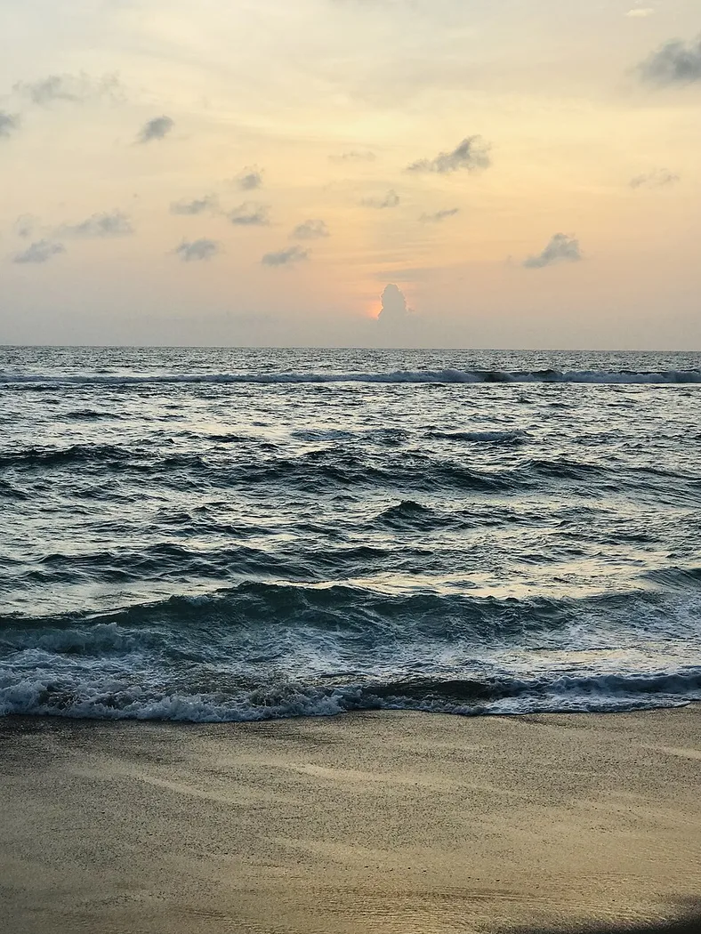 Evening at Galle Face in Colombo