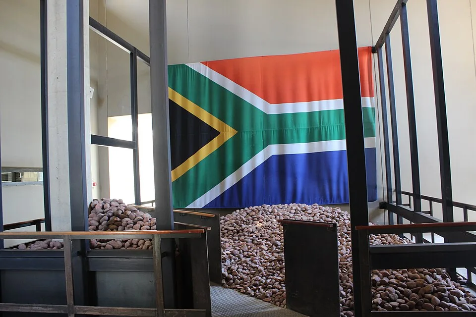 Entrance at the Apartheid Museum in Johannesburg