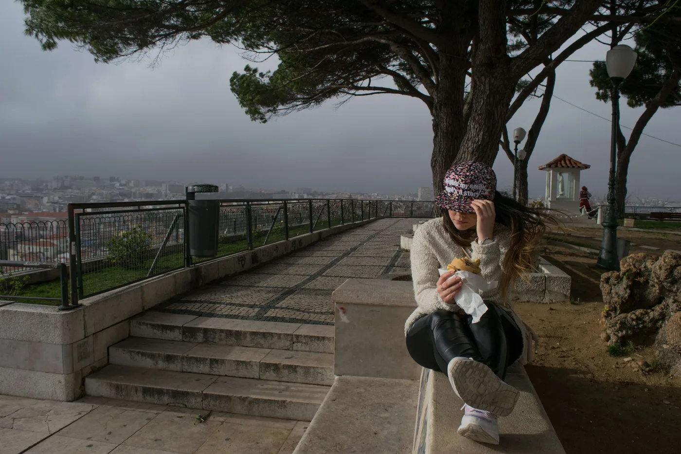 View from Miradouro da Senhora do Monte in Lisbon