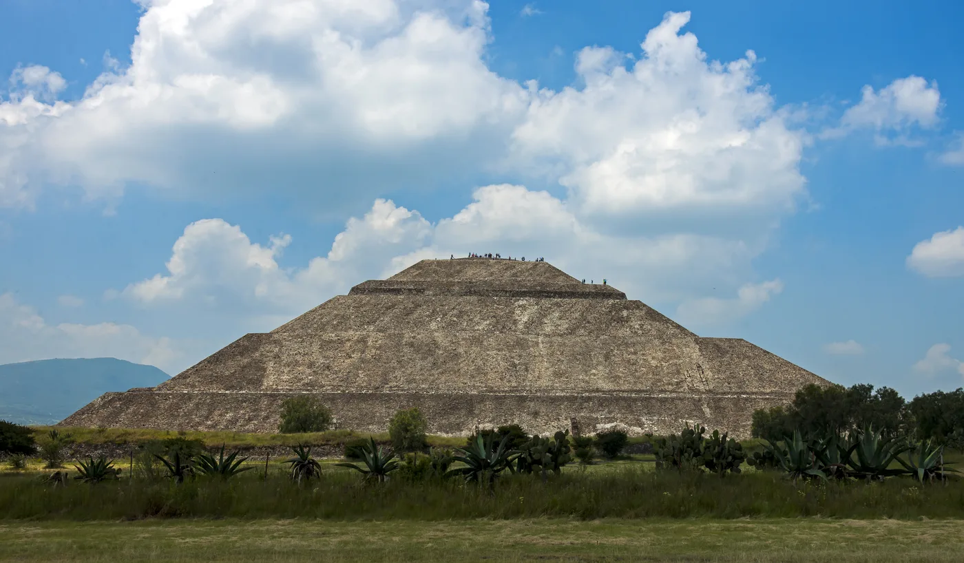 Pyramid of the Sun at Teotihuacan