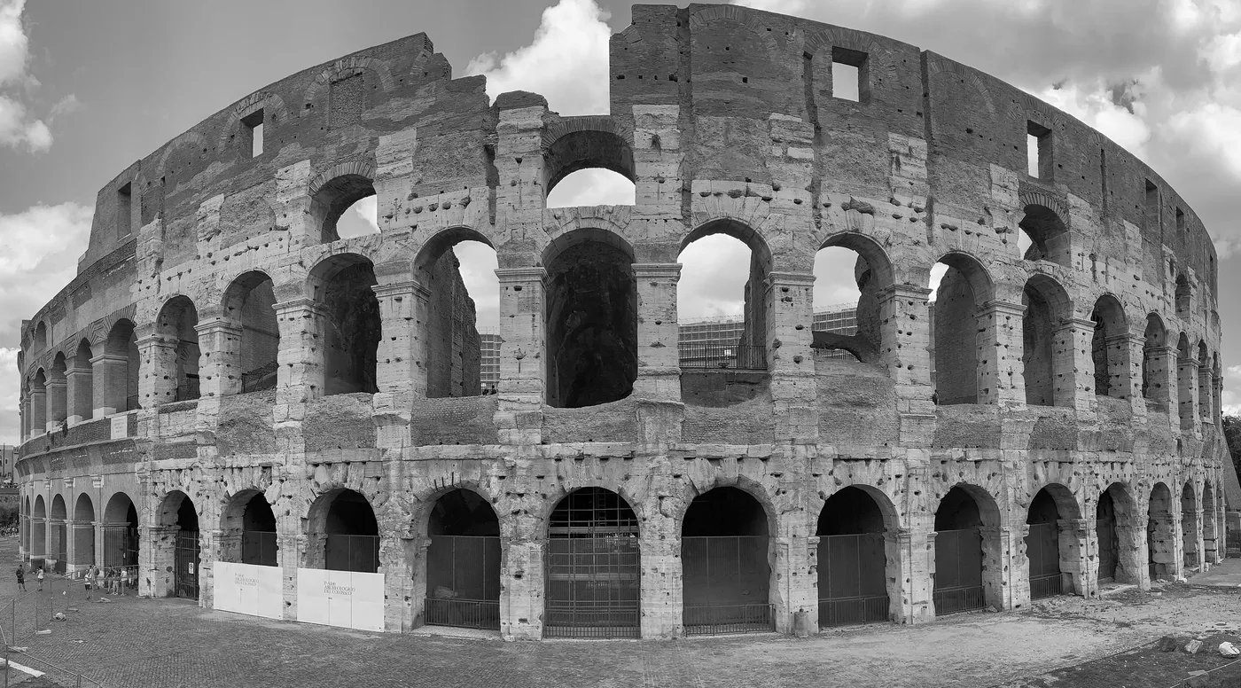Colosseum exterior in Rome