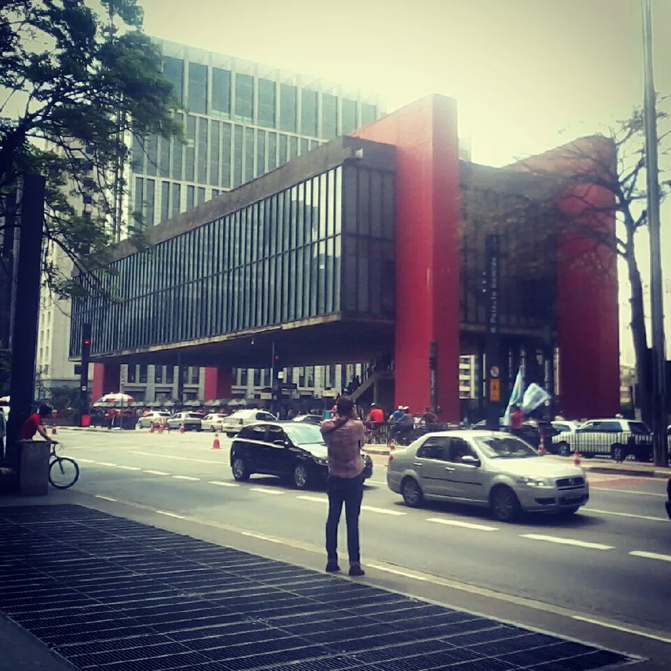 MASP on Avenida Paulista in Sao Paulo