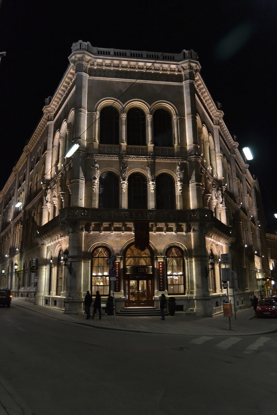 Interior of Cafe Central in Vienna